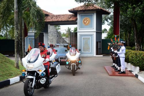 2023 THE DSCSC HERALDED THE VISIT OF THE SECRETARY TO THE MINISTRY OF DEFENCE AND THE BOARD OF MANAGEMNENT
