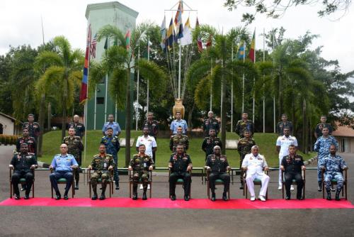 JOINT WARFARE WORKSHOP BY BANGLADESH DELEGATION
