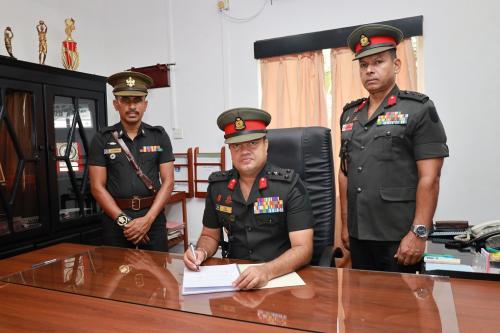 2023 NEW BRIGADIER COORDINATING OF DSCSC TAKES OVER DUTIES