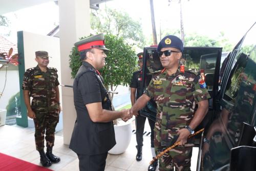 2023 RED CARPET WELCOME FOR THE COMMANDANT, DSCSC- BANGALADESH