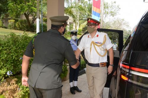 BRITISH DEFENCE ADVISOR CALLED ON COMMANDANT DSCSC-2022