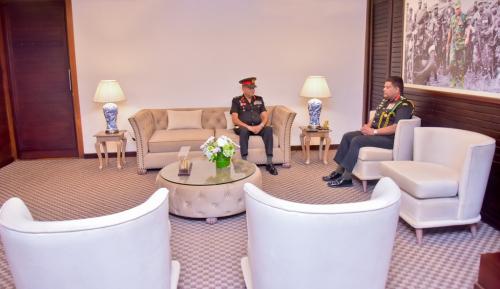 THE NEW COMMANDANT CALLS ON THE CHIEF OF DEFENCE STAFF 2024