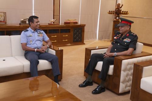 2024 OFFICIAL VISIT OF THE COMMANDANT OF DSCSC TO THE OFFICE OF THE COMMANDER OF THE AIR FORCE