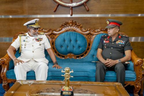 2024 THE NEW COMMANDANT CALLS ON THE COMMANDER OF THE NAVY
