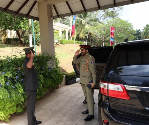 2023 MAIDEN VISIT OF THE NEWLY APPOINTED DEFENCE ADVISOR OF PAKISTAN TO SRI LANKA AND MALDIVES TO THE DSCSC