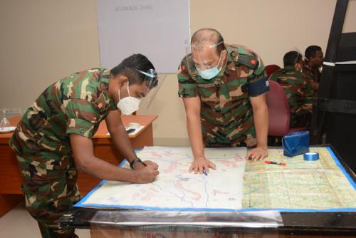 STUDENT OFFICERS COMPLETED ANOTHER MAJOR EXERCISE - Exercise &lsquo;Concrete Jungle&rsquo;;