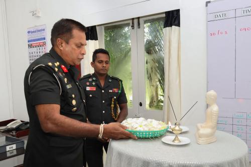 2024 THE NEW DEPUTY COMMANDANT ASSUMES DUTIES