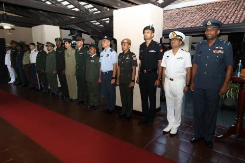 EMBRACING DIVERSITY: DSCSC HOSTS INTERNATIONAL FLAG CEREMONY 2024