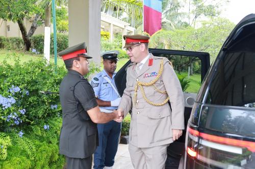 OUTGOING AND NEWLY APPOINTED DEFENCE ADVISORS OF UNITED KINGDOM CALL ON COMMANDANT-DSCSC 2023