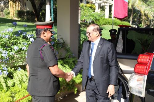 2023 VISIT OF MAJOR GENERAL GA CHANDRASIRI (RETD) RWP VSV USP ndc psc