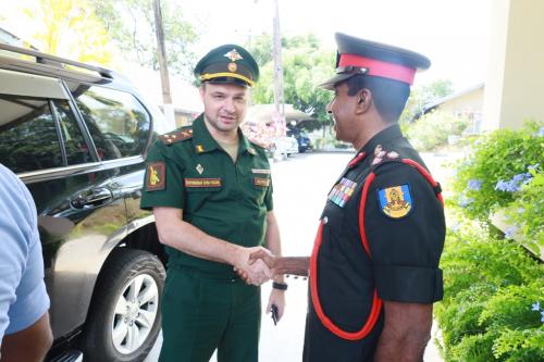 Military, Air and Naval Attaché of the Russian Embassy Visits_2025_01