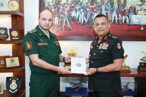 Military, Air and Naval Attaché of the Russian Embassy Visits_2025_10
