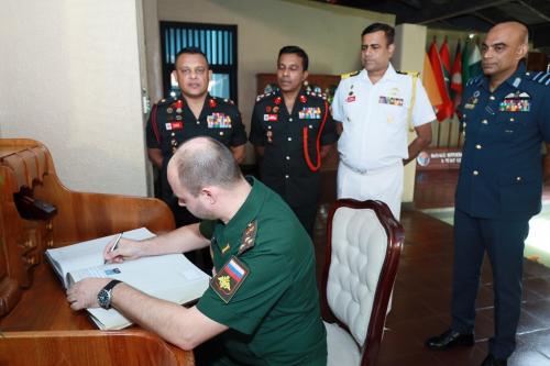Military, Air and Naval Attaché of the Russian Embassy Visits_2025_22