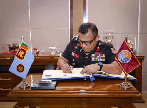 OFFICIAL VISIT OF THE COMMANDANT OF DSCSC TO THE OFFICE OF THE COMMANDER OF THE AIR FORCE - 2025.03.21-01