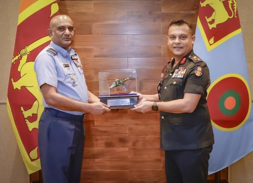 OFFICIAL VISIT OF THE COMMANDANT OF DSCSC TO THE OFFICE OF THE COMMANDER OF THE AIR FORCE - 2025.03.21-02