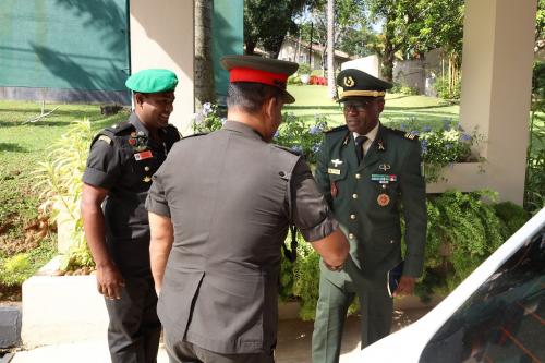 2024 SENEGAL DEFENCE ATTACHE VISITED THE COMMANDANT DSCSC