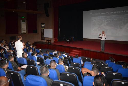 THE ICRC WORKSHOP ON INTERNATIONAL HUMANITARIAN LAW WAS CONDUCTED FROM 14 TO 16 MARCH BY DELEGATES FORM ICRC - 2022